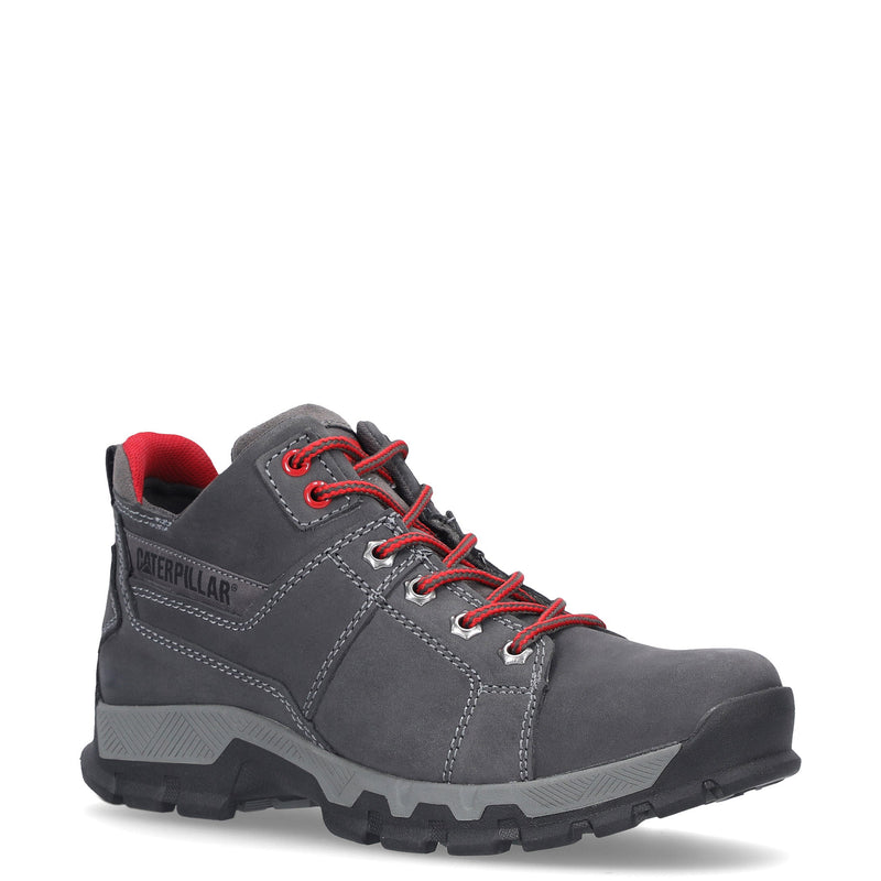 TENIS ODE M4M CASUAL COLOR GRIS ROJO PARA HOMBRE