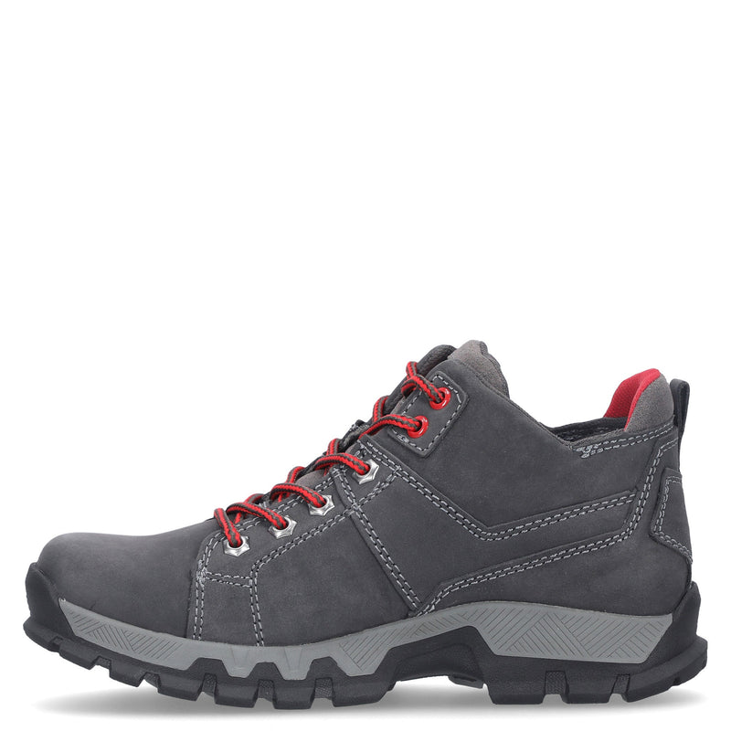 TENIS ODE M4M CASUAL COLOR GRIS ROJO PARA HOMBRE