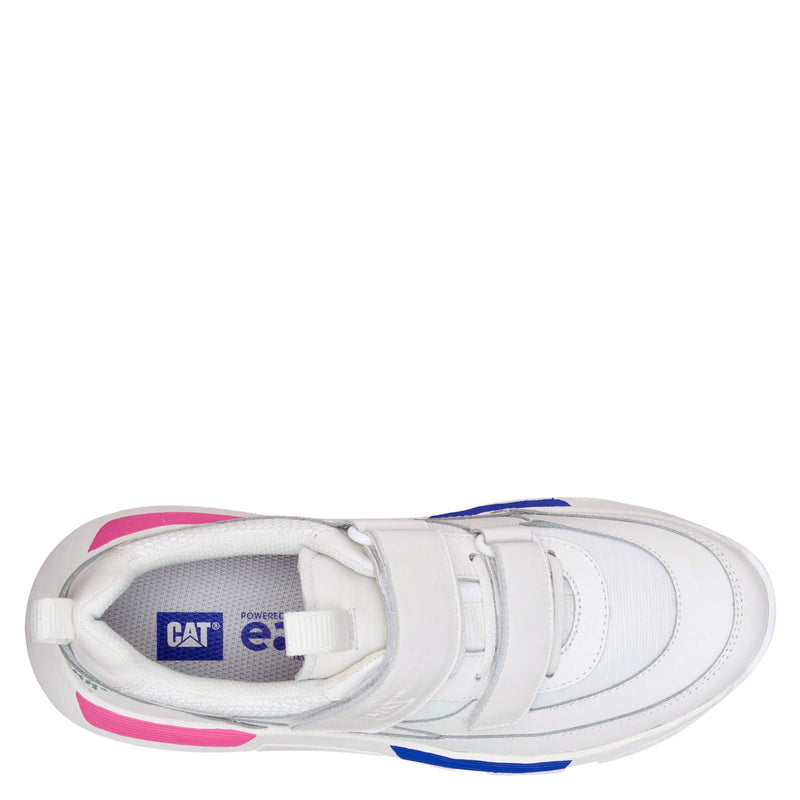 TENIS RAIDER VELCRO CASUAL COLOR BLANCO PARA MUJER