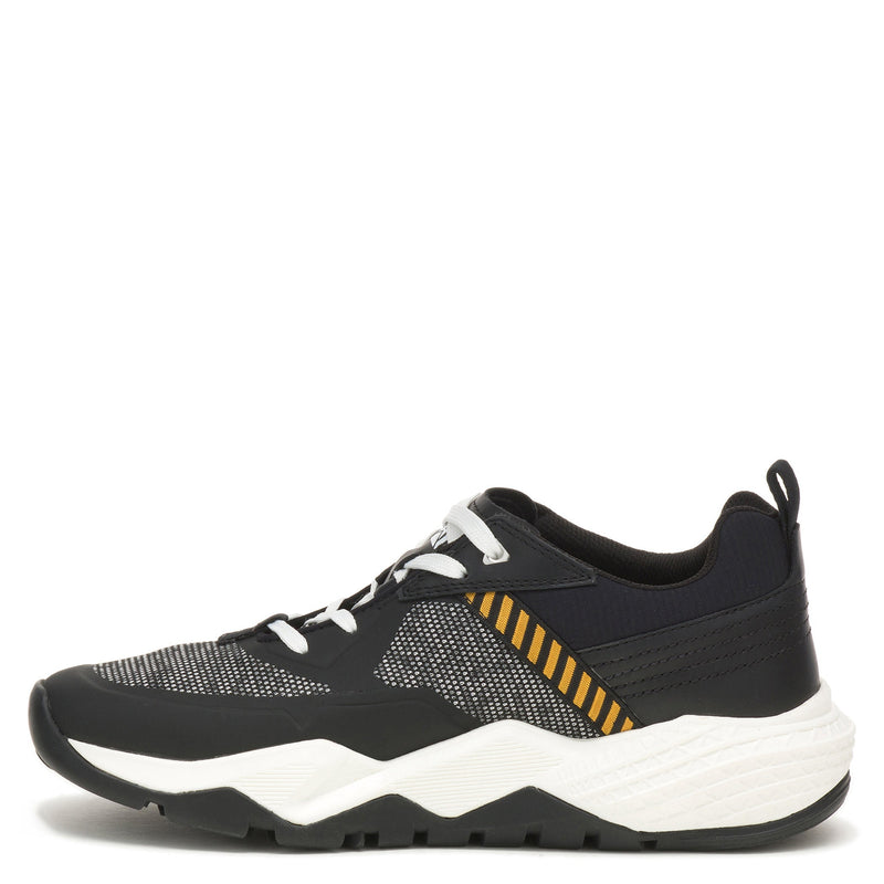 TENIS GROUNDWORK MESH CASUAL COLOR NEGRO AMARILLO PARA HOMBRE