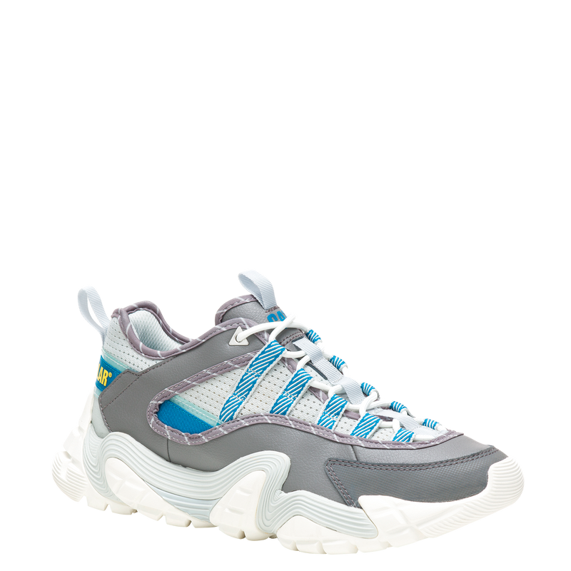 TENIS VAPOR WEB CASUAL COLOR BLANCO GRIS PARA HOMBRE