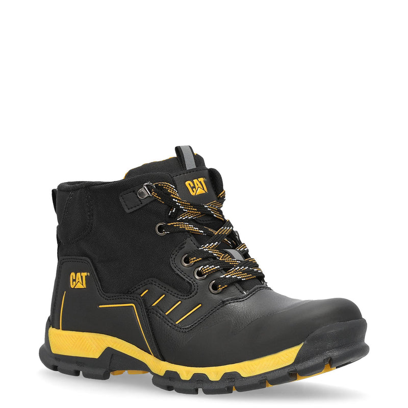 BOTAS NELSON M4M CASUAL COLOR NEGRO AMARILLO PARA NIÑOS