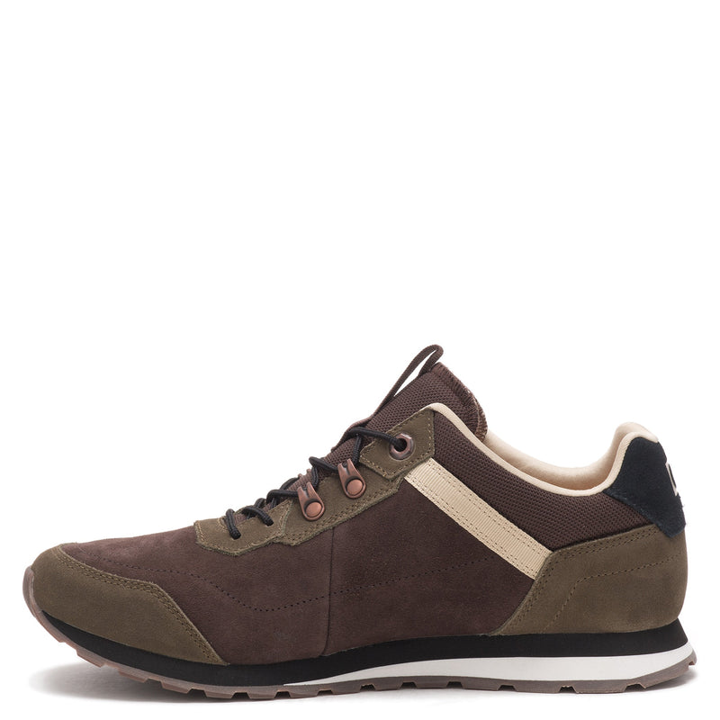 TENIS VENTURA HIKER LO CASUAL COLOR CAFE VERDE PARA HOMBRE