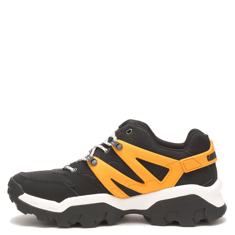 TENIS REACTOR CASUAL COLOR NEGRO AMARILLO PARA HOMBRE