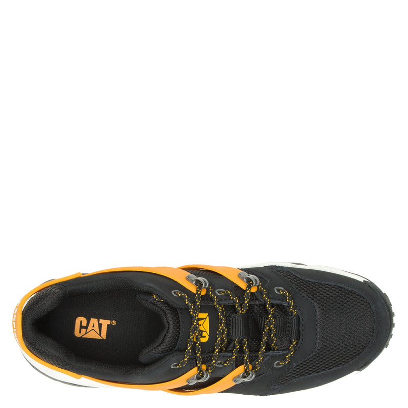 TENIS REACTOR CASUAL COLOR NEGRO AMARILLO PARA HOMBRE