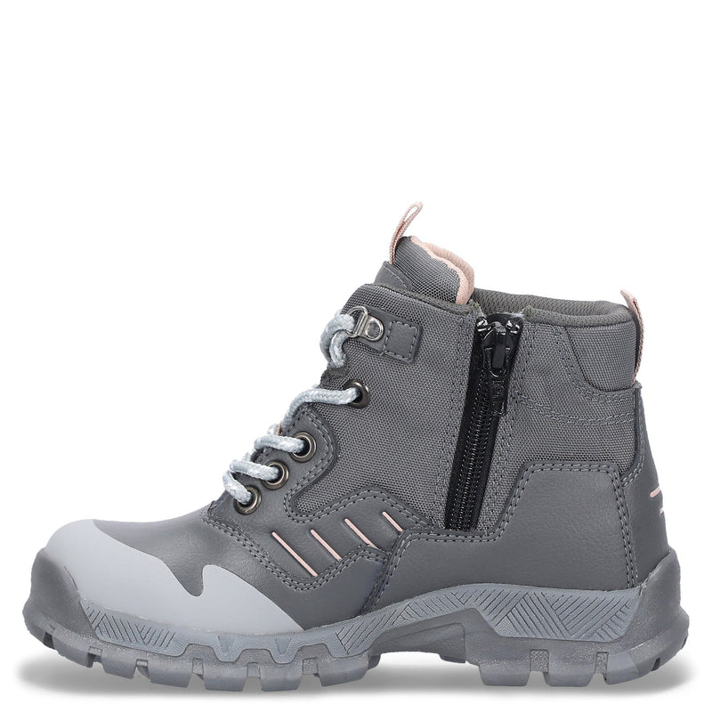 BOTAS NELSON M4M CASUAL COLOR GRIS ROSA PARA NIÑOS