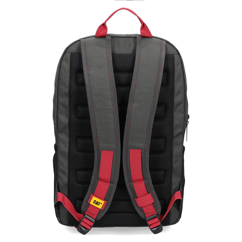 MOCHILA PEORIA SCHOOL BAG COLOR NEGRO ROJO