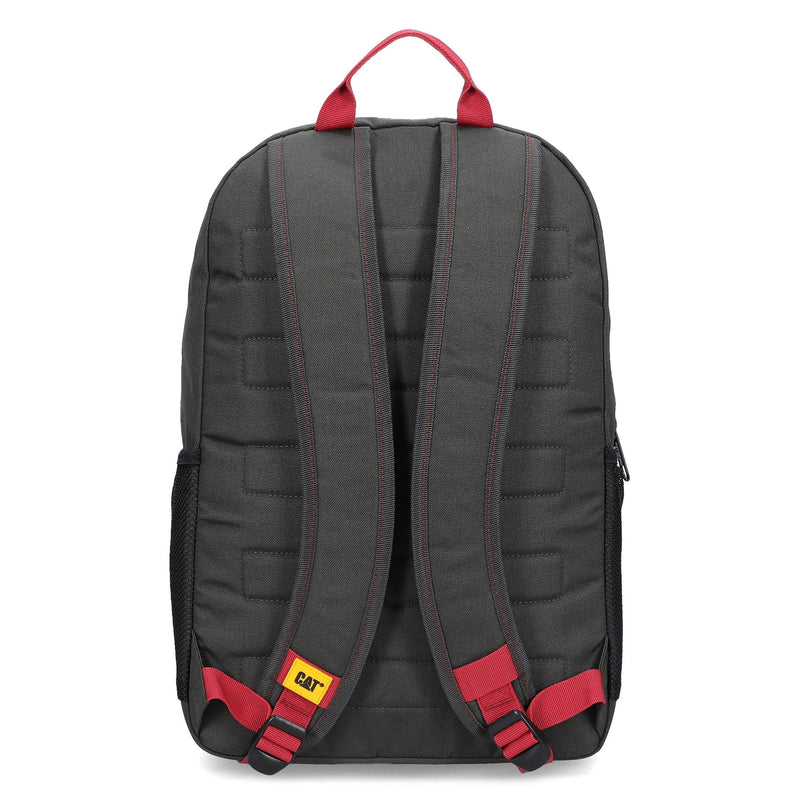 MOCHILA PEORIA SCHOOL BAG COLOR NEGRO ROJO