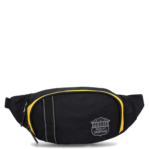 CANGURERA PEORIA WAIST BAG COLOR NEGRO AMARILLO