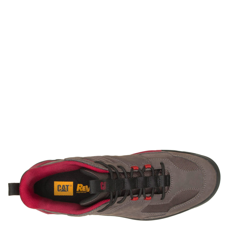 TENIS CRAIL SPORT MID CASUAL COLOR GRIS VINO PARA HOMBRE