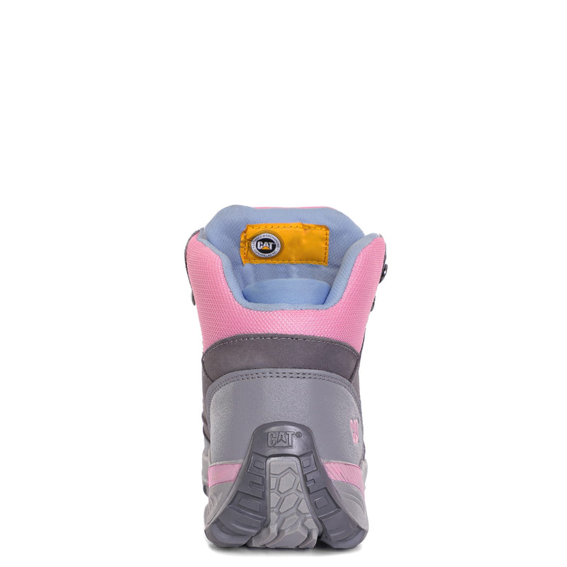 TENIS TRACTORSIDE M4M CASUAL COLOR GRIS ROSA PARA NIÑAS