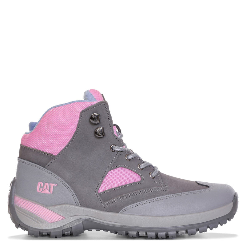 TENIS TRACTORSIDE M4M CASUAL COLOR GRIS ROSA PARA NIÑAS