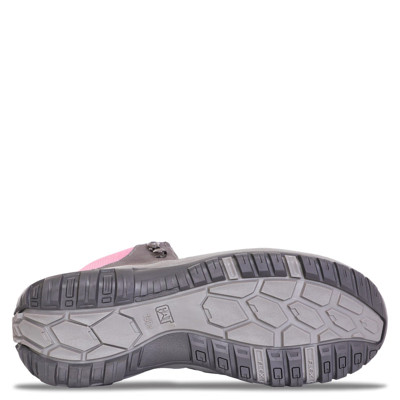 TENIS TRACTORSIDE M4M CASUAL COLOR GRIS ROSA PARA NIÑAS