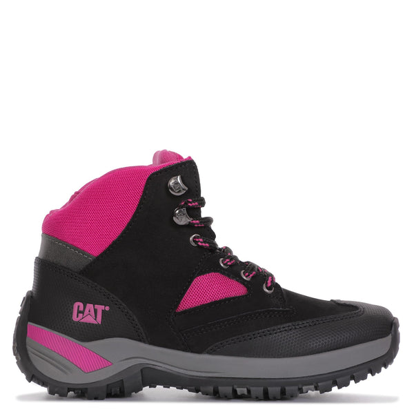 TENIS TRACTORSIDE M4M CASUAL COLOR NEGRO ROSA PARA NIÑOS