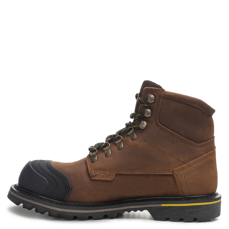 BOTAS QUANTUM UNLINEDSTM4M INDUSTRIAL COLOR CAFE PARA HOMBRE