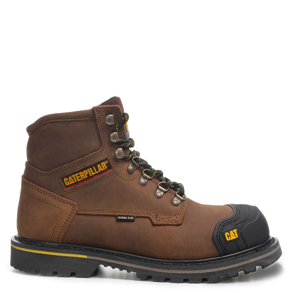 BOTAS QUANTUM UNLINEDSTM4M INDUSTRIAL COLOR CAFE PARA HOMBRE