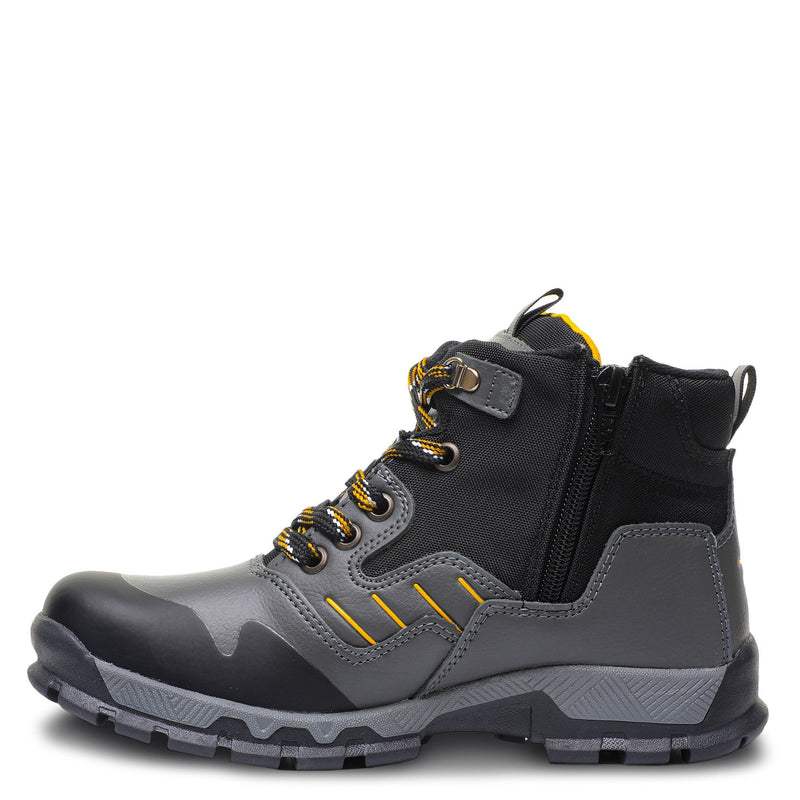 BOTAS NELSON M4M CASUAL COLOR GRIS NEGRO PARA NIÑOS