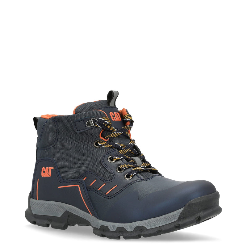 BOTAS NELSON M4M CASUAL COLOR AZUL NARANJA PARA NIÑOS