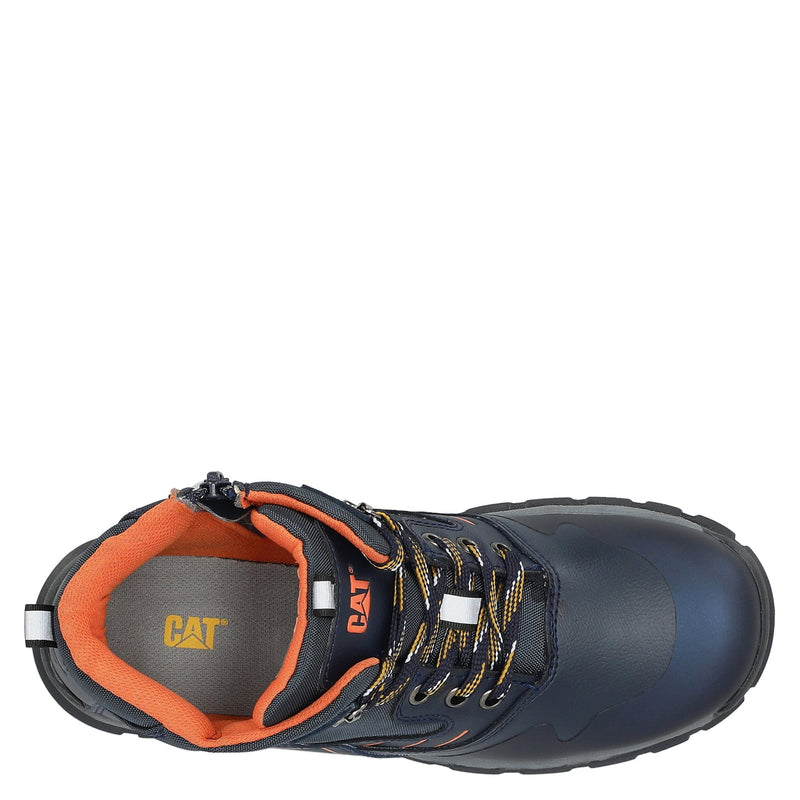 BOTAS NELSON M4M CASUAL COLOR AZUL NARANJA PARA NIÑOS