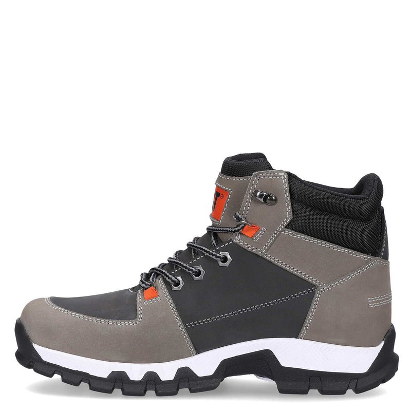 BOTAS ELLIS M4M CASUAL COLOR GRIS NARANJA PARA HOMBRE