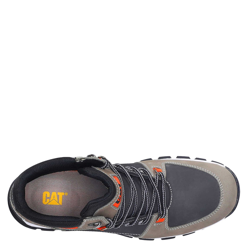 BOTAS ELLIS M4M CASUAL COLOR GRIS NARANJA PARA HOMBRE