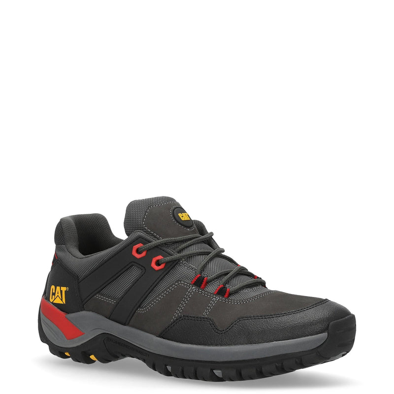 TENIS BOOKER M4M CASUAL COLOR GRIS ROJO PARA HOMBRE