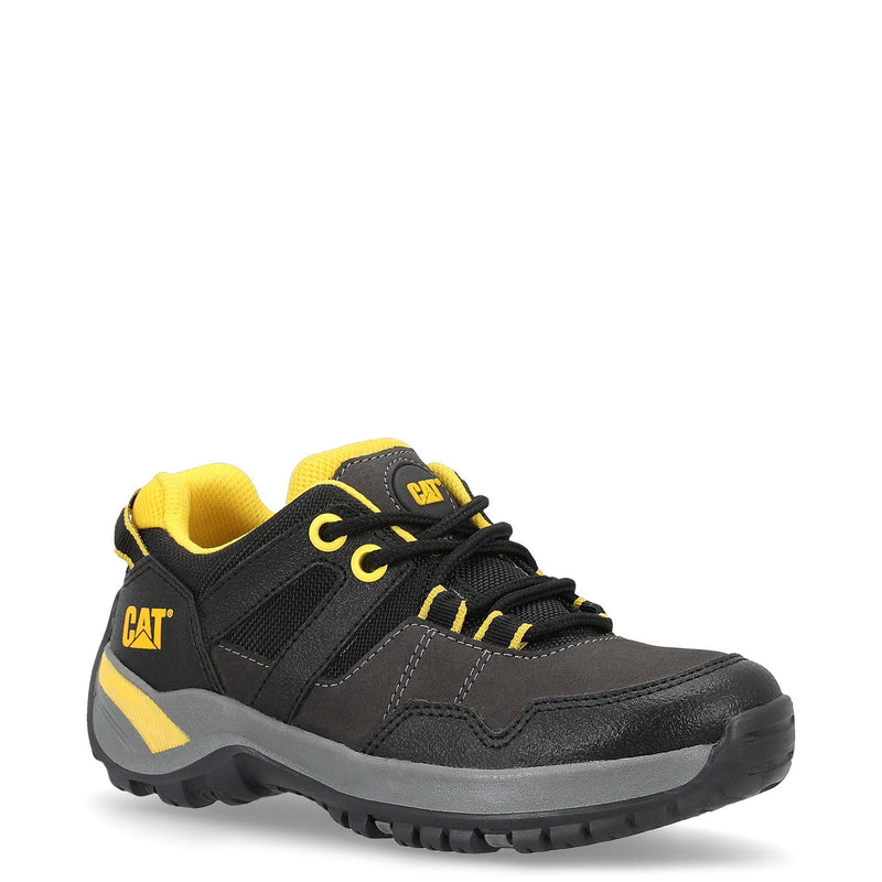 TENIS BOOKER M4M KIDS CASUAL COLOR NEGRO AMARILLO PARA NIÑOS