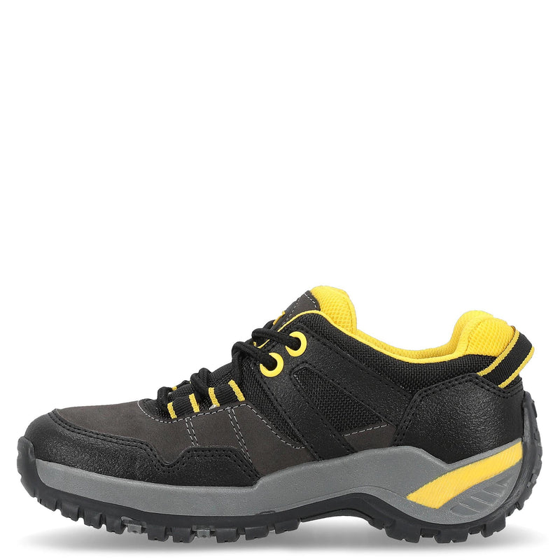 TENIS BOOKER M4M KIDS CASUAL COLOR NEGRO AMARILLO PARA NIÑOS