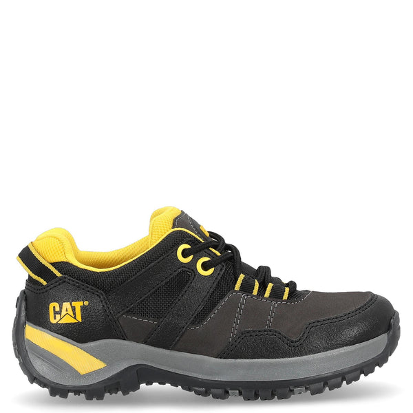 TENIS BOOKER M4M KIDS CASUAL COLOR NEGRO AMARILLO PARA NIÑOS