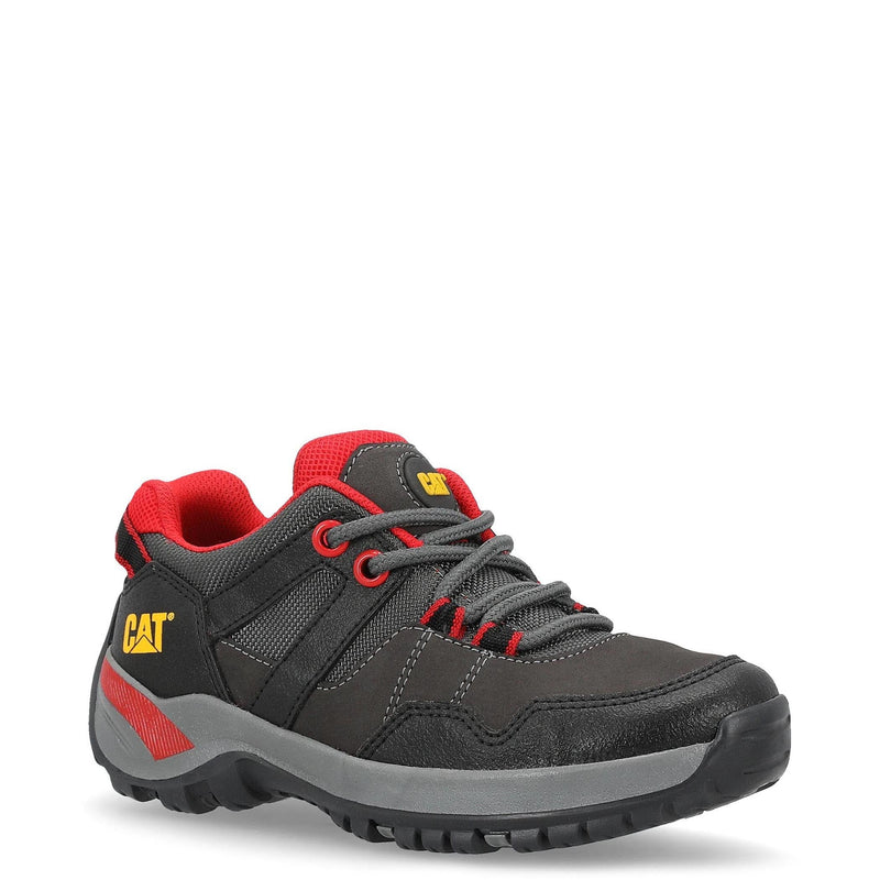 TENIS BOOKER M4M KIDS CASUAL COLOR NEGRO ROJO PARA NIÑOS