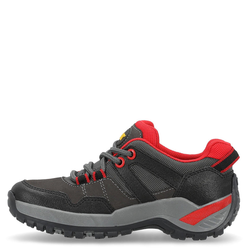 TENIS BOOKER M4M KIDS CASUAL COLOR NEGRO ROJO PARA NIÑOS