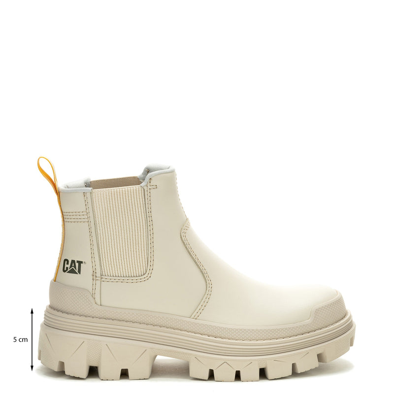 BOTAS HARDWEAR CHELSEA CASUAL COLOR BEIGE PARA MUJER