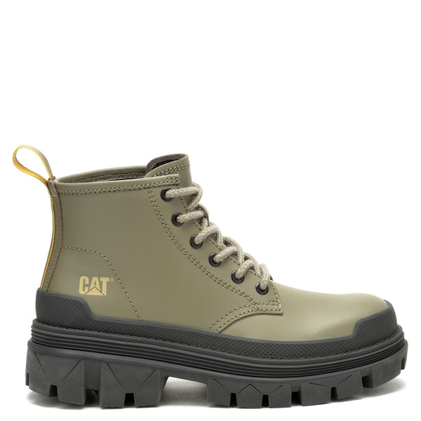 BOTAS HARDWEAR MID CASUAL COLOR OLIVO NEGRO PARA MUJER