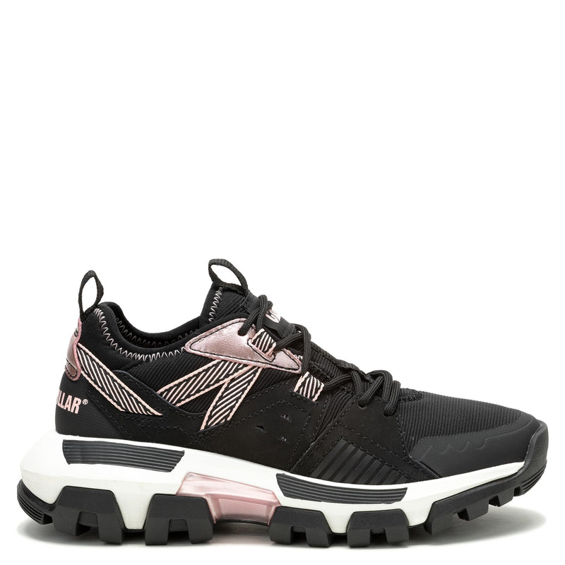 TENIS RAIDER SPORT CASUAL COLOR NEGRO ROSA PARA MUJER